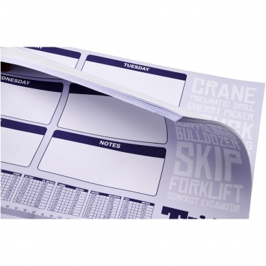 Logo trade promotional giveaway photo of: Desk-Mate® A2 notepad